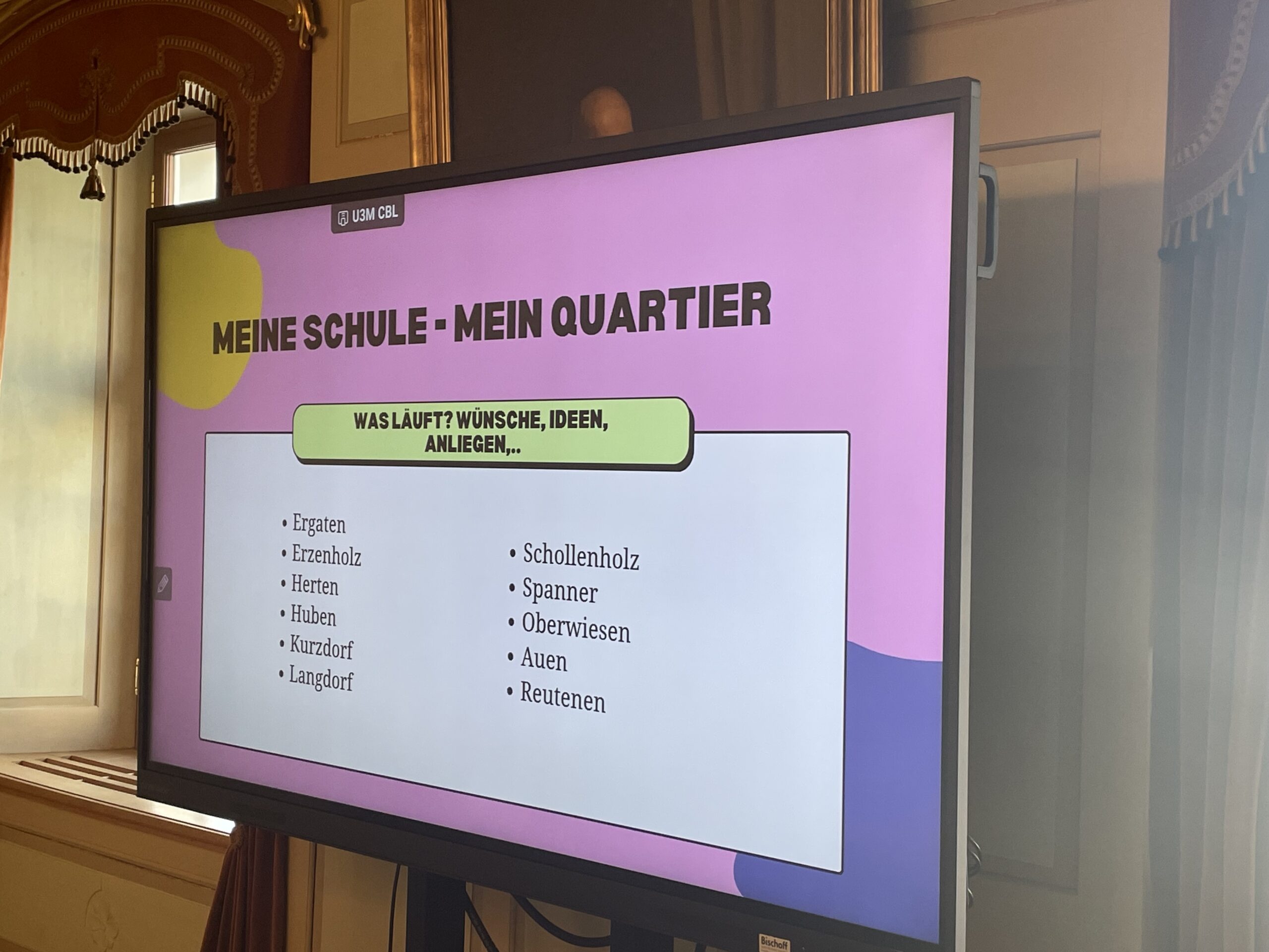 Meine Schule-mein Quartier 1. Sitzung 2025/2026